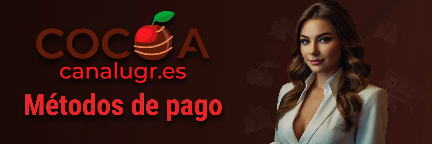 Métodos de pago en Cocoa Casino